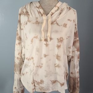 Found Dreamer High Low Tie Dye Hoodie XL NWT